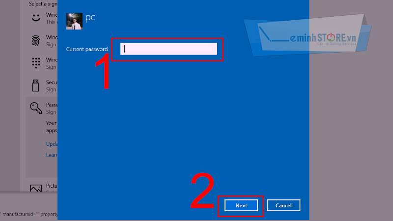 Điền lại mật khẩu để tiếp tục Điền lại mật khẩu để tiếp tục