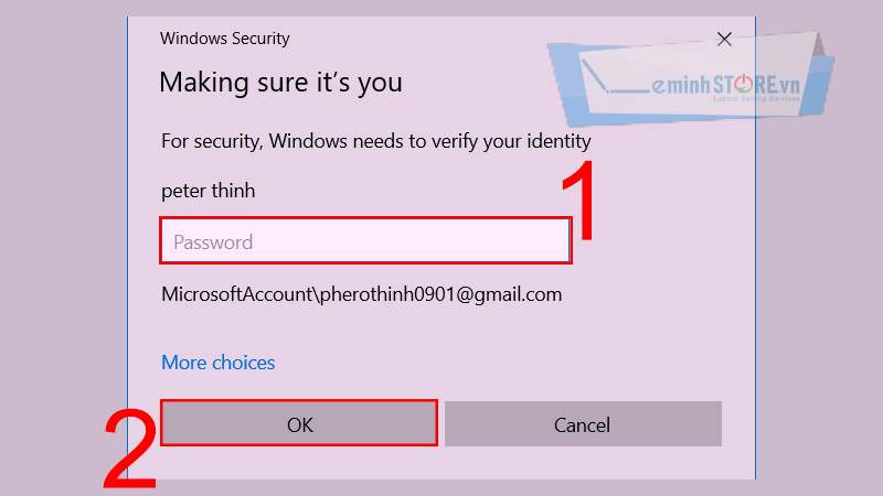 Bảng Windows Security Bảng Windows Security