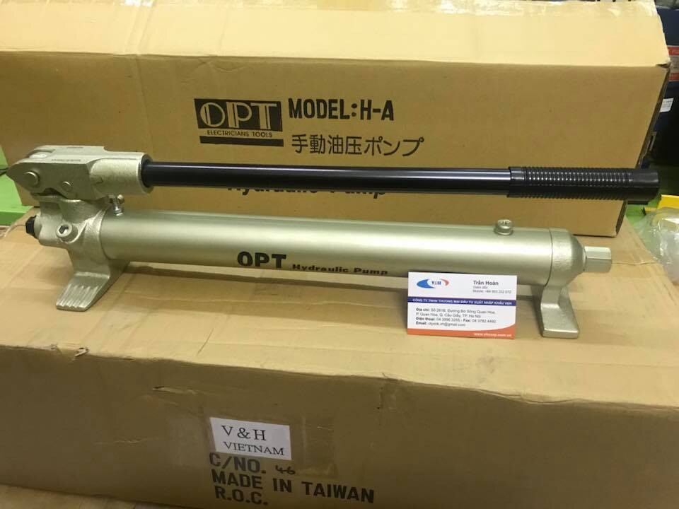 Tay bơm thủy lực OPT H-A