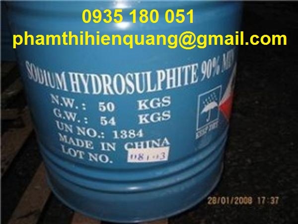 Tẩy đường_sodium hydrosulfite Na2S2O4 90%