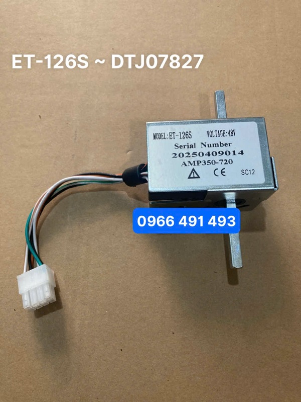 TAY GA ĐIỀU KHIỂN TIẾN- LÙI XE NÂNG ET-126S 48V (6 Dây)