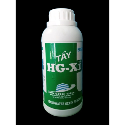 Tẩy ố mốc kính loang bẩy màu, vảy cá kính xe hơi HG X1 500ml