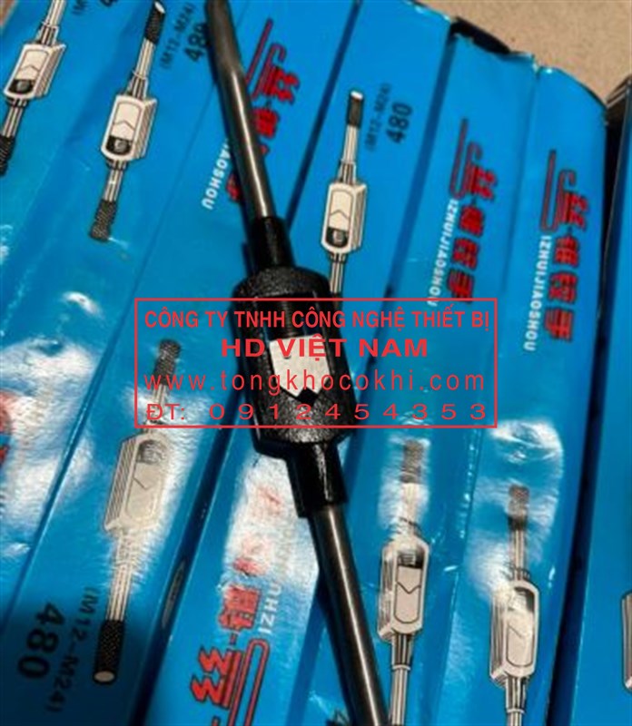 Tay quay taro ren TQ kẹp từ M3 - M24