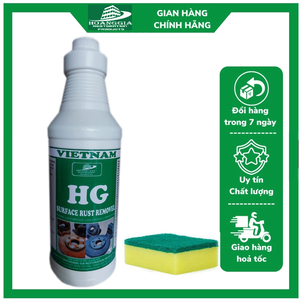 Dung dịch tẩy rỉ làm bong rỉ HG Surface Rust Removol 1000ml