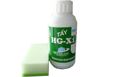 Tẩy vảy cá nước khô cứng trên kính xe HG X1 HARDWATER STAIN REMOVER for Car 250 ML