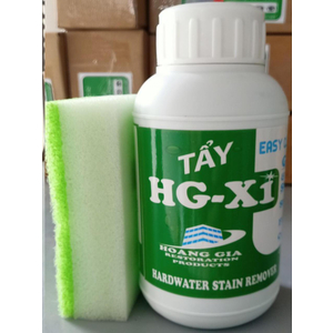 Tẩy vảy cá nước khô cứng trên kính xe HG X1 HARDWATER STAIN REMOVER for Car 250 ML