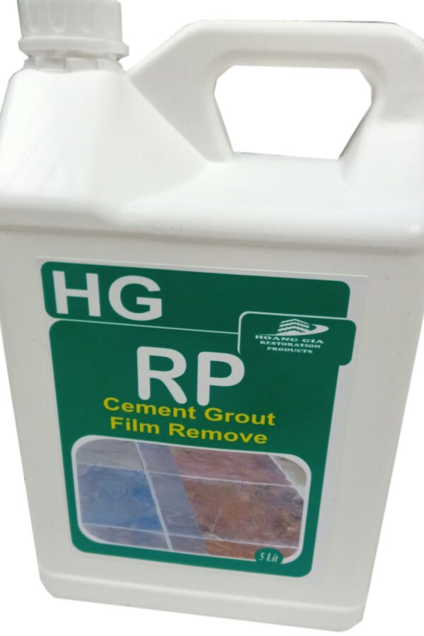 Chất tẩy màng xi măng, màng vữa, vôi, vết gỉ và cặn bẩn cứng đầu HG RP Cement Grout Film Remove 5L