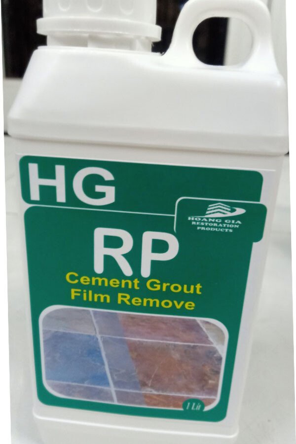 Chất tẩy màng xi măng, màng vữa, vôi, vết gỉ và cặn bẩn cứng đầu HG RP Cement Grout Film Remove 1L