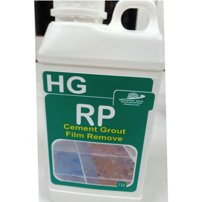 Chất tẩy màng xi măng, màng vữa, vôi, vết gỉ và cặn bẩn cứng đầu HG RP Cement Grout Film Remove 1L