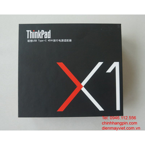 Sạc (adapter) laptop Lenovo ThinkPad X270 X280 USB Type-C 45W type 4X20E75128 chính hãng original