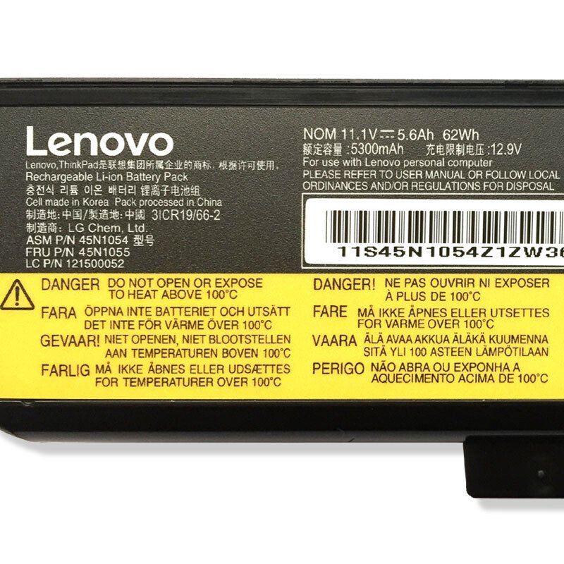 Pin (battery) laptop Lenovo ThinkPad E430 E435 E530 0A36311 6 cell chính hãng original