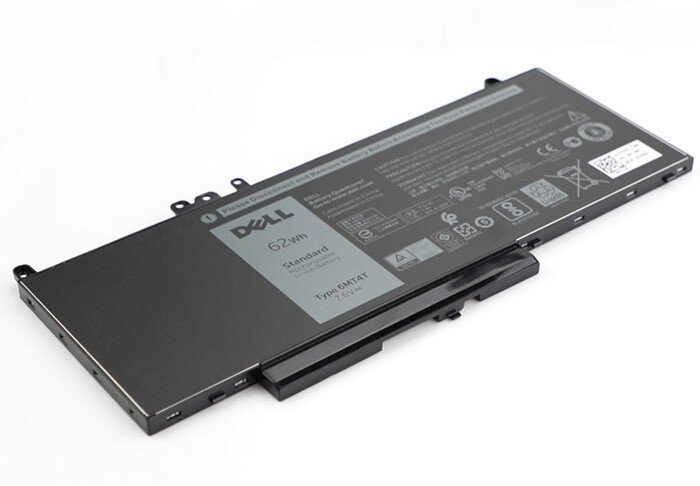 Pin (battery) Dell Latitude E5270 5470 5570 Precision M3510 62WH type 6MT4T chính hãng