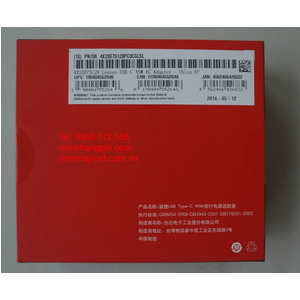 Sạc (adapter) laptop Lenovo ThinkPad X270 X280 USB Type-C 45W type 4X20E75128 chính hãng original