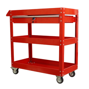 Xe đựng dụng cụ 3 tầng có ngăn kéo, xe đề đồ nghề 3 tầng có ngăn kéo