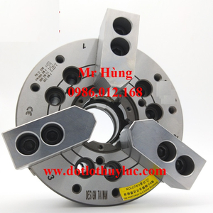 Mâm cặp máy tiện CNC thủy lực N208, đầu kẹp thuỷ lực máy tiện, lato thuỷ lực, mâm cặp 3 chấu thủy lực