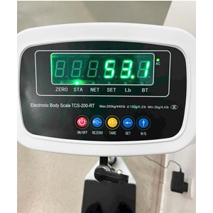 Cân sức khỏe điện tử có thước đo chiều cao TCS-200-RT