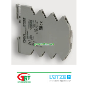 750320 | DIN rail signal converter | Bộ chuyển đổi tín hiệu đường sắt DIN | Lutze Việt Nam