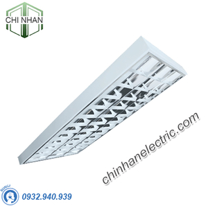 Máng Đèn Xương Cá Lắp Nổi 3x18W 1220x605 - TDN318 - Duhal