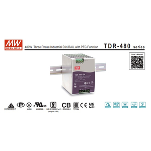 Nguồn MEAN WELL TDR-480-24, TDR-480-48