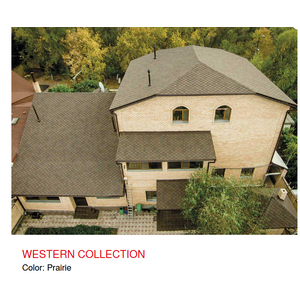 TECH- WESTERN - Ngói lợp bitum phủ đá dạng đa tầng