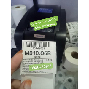 Máy in tem giao hàng tiết kiệm XP 350BM