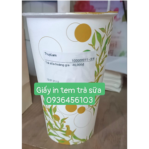 Máy in tem trà sữa kết nối điện thoại app Sapo Xprinter XP 350BM