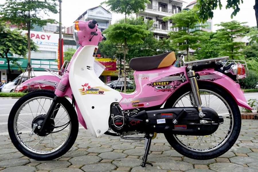 Mẫu decal tem xe Cub đẹp