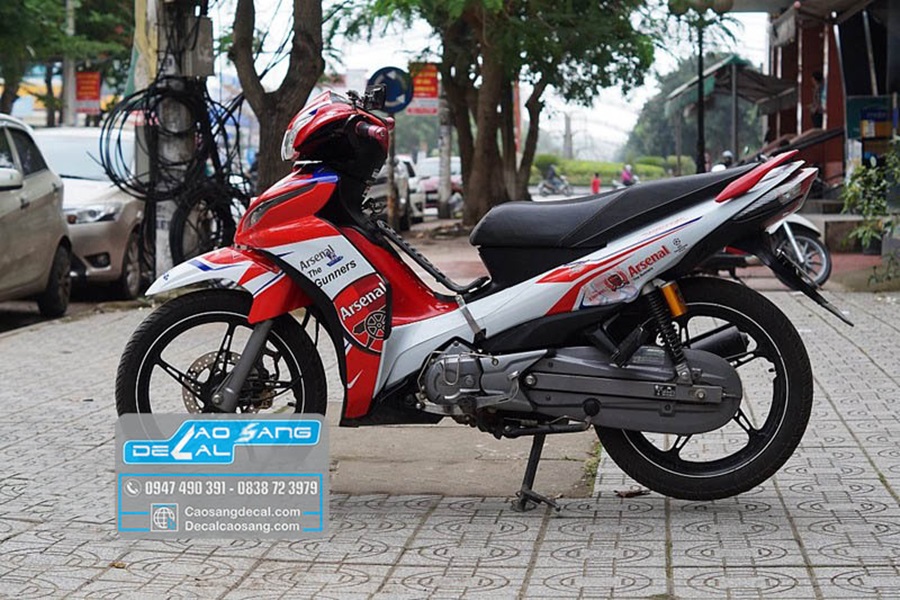 【TOP】Những mẫu Decal tem xe Jupiter Mx, Fi, V, R, Rc đẹp nhất