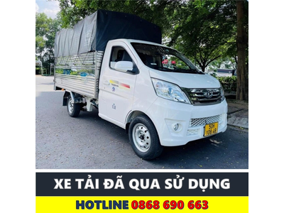 XE TẢI CŨ TERA 100 THÙNG MUI BẠT ĐỜI 2021 TẢI 930KG