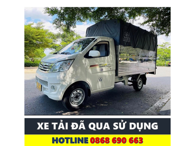 XE TẢI CŨ TERA 100 THÙNG MUI BẠT ĐỜI 2021 TẢI 930KG