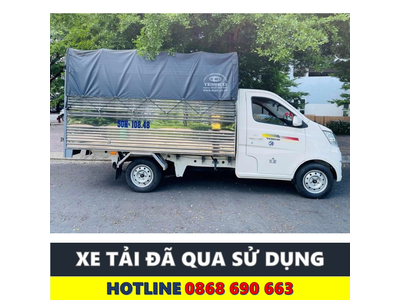 XE TẢI CŨ TERA 100 THÙNG MUI BẠT ĐỜI 2021 TẢI 930KG