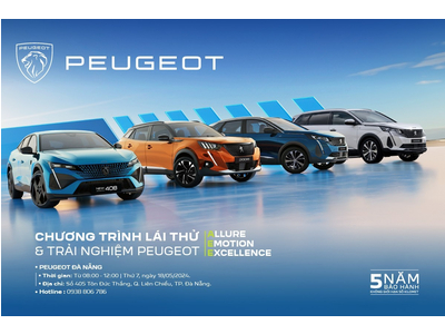 [TEST DRIVE] LÁI THỬ & WORKSHOP TẠI SHOWROOM PEUGEOT LIÊN CHIỂU