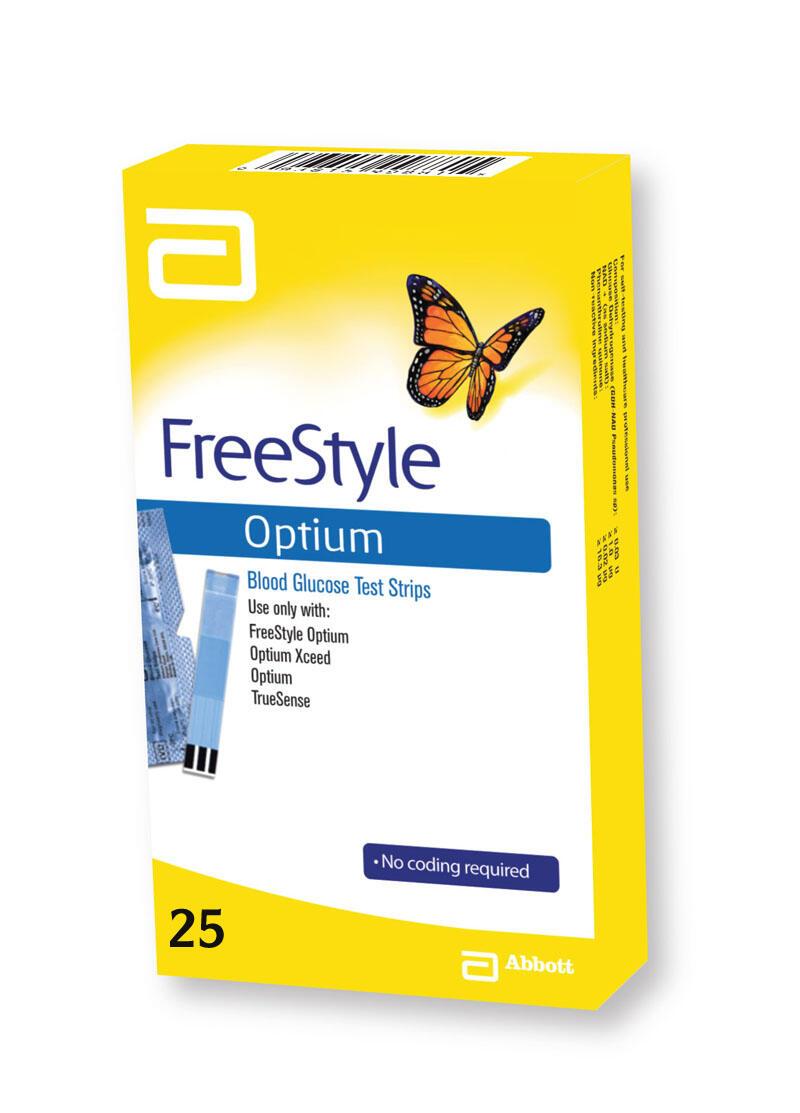 Que thử đường huyết FreeStyle Optium 25