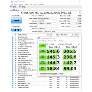 ổ ssd 240gb kingston SC100S37