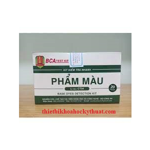 Test Kit kiểm tra nhanh phẩm màu kiềm CT04