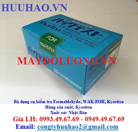Bộ dụng cụ kiểm tra Formaldehyde
