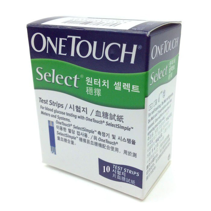 Que thử đường huyết OneTouch Select 10