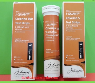 TEST THỬ CLO DƯ 161.1C, 0-5 PPM JOHNSON-ANH
