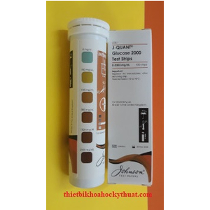 TEST THỬ GLUCOSE 238.1 0-2000 PPM JOHNSON-ANH