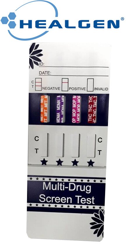 Test thử ma túy tổng hợp Healgen Multi 4 Drug