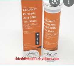 TEST THỬ NHANH PERACETIC 228.1 0-2000 PPM JOHNSON-ANH