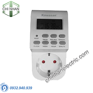 Công Tắc Thời Gian , Ổ Cắm Hen Giờ Dân Dụng - TGE2B - KAWASAN