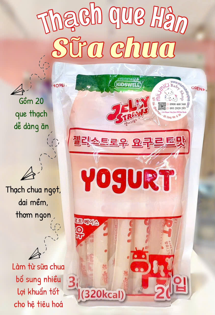 Thạch que sữa chua Hàn