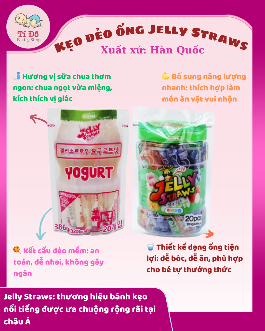 Thạch que vị yogurt