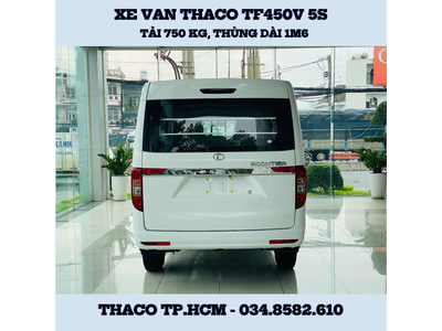 XE TẢI VAN 5 CHỖ THÙNG DÀI 1,6 MÉT - THACO TF450V 5S