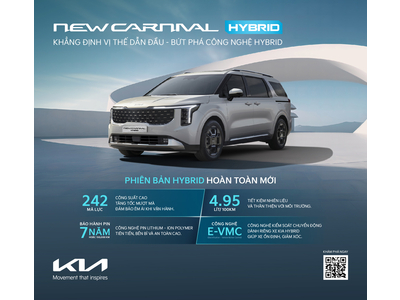 THACO AUTO GIỚI THIỆU KIA NEW CARNIVAL HYBRID – KHẲNG ĐỊNH VỊ THẾ TIÊN PHONG, BỨT PHÁ VỚI CÔNG NGHỆ XANH HYBRID