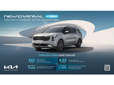 THACO AUTO GIỚI THIỆU KIA NEW CARNIVAL HYBRID – KHẲNG ĐỊNH VỊ THẾ TIÊN PHONG, BỨT PHÁ VỚI CÔNG NGHỆ XANH HYBRID