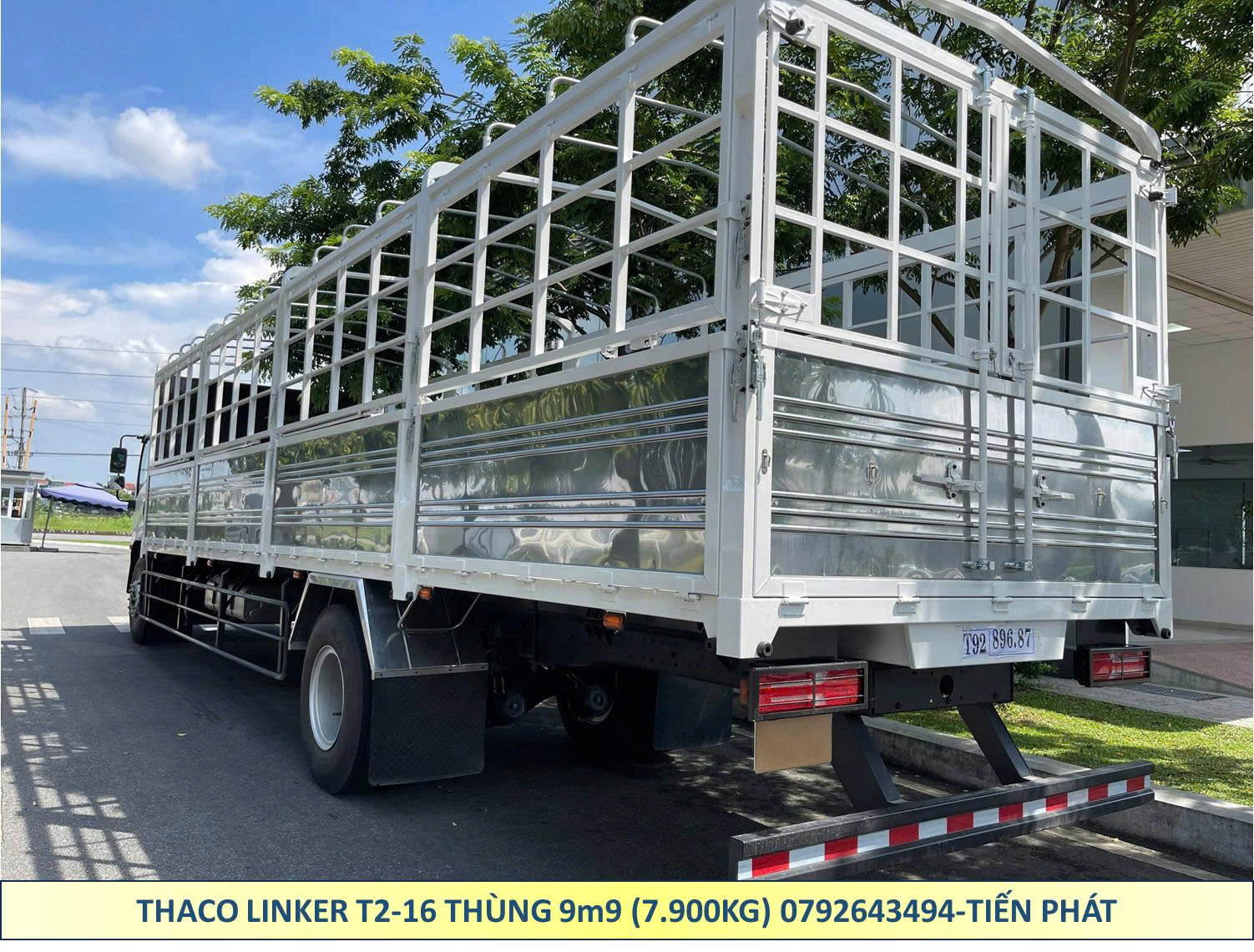 Thaco Linker T2-16 tải Tải 8 Tấn Thùng 9m9 Máy WEICHAI