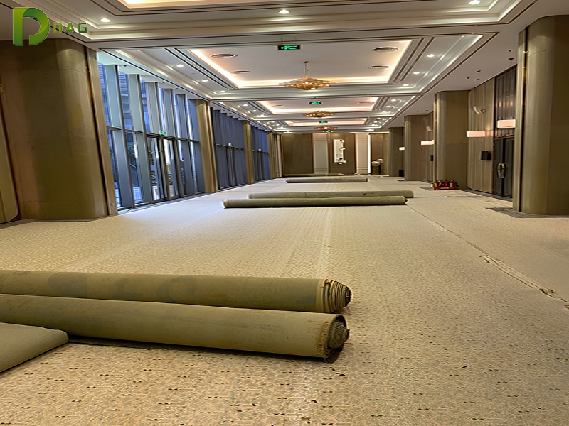 Quy trình thi công thảm axminster Hồ Chí Minh 6 bước chuẩn hóa từ khảo sát đo đạc đến nghiệm thu bàn giao