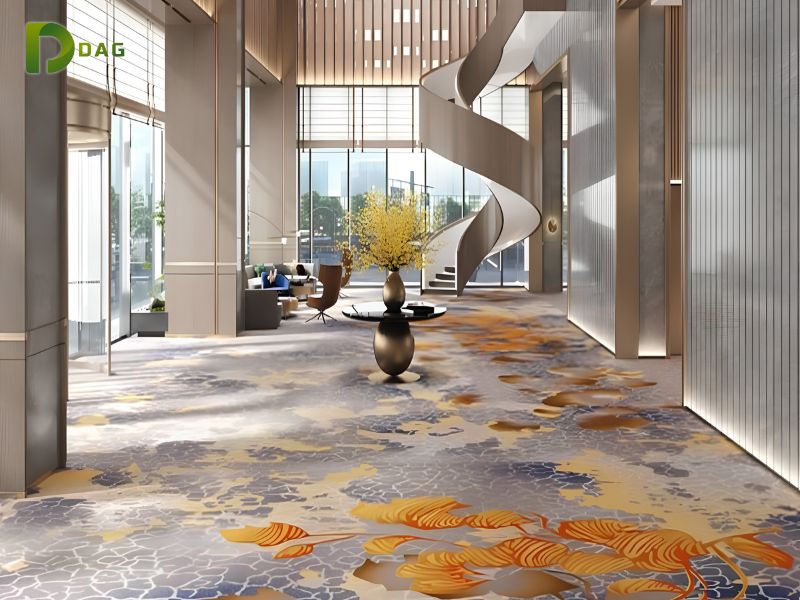 Thảm axminster Nha Trang đạt chuẩn 4-5 sao khách sạn